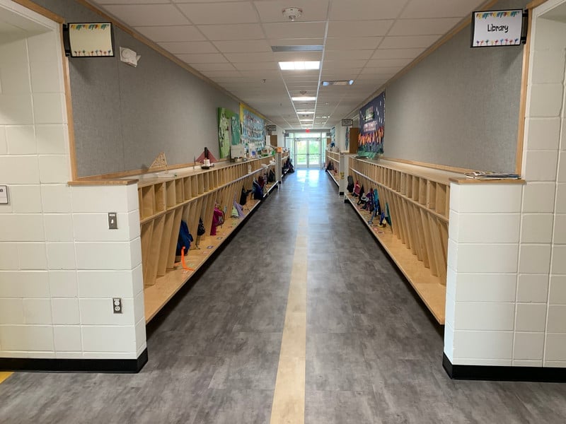 Picture of the Preschool hallway